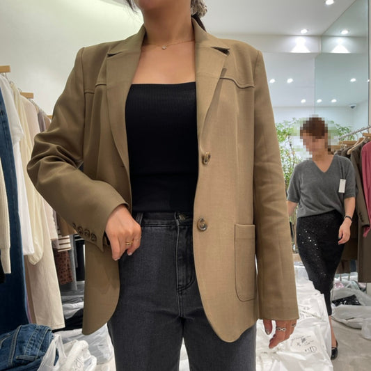Ever雙扣西裝休閒外套|2色