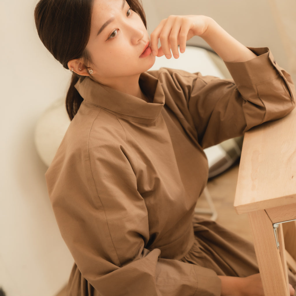 法式復古連身裙|2色